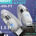 كابل انستي 100 واط، وصلة ANSTY S-056-PT، كابل تايب سي لتايب سي سريع، سلك شاحن 100W، ANSTY LED Fast Cable، كابل شحن لابتوب وسامسونج، Al Sakka Store، كابل انستي ضمان السقا.
