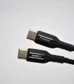 كابل انستي 65 واط، وصلة ANSTY S-032-PT، كابل تايب سي لتايب سي سريع، سلك شاحن 65W قماش، ANSTY Power 3.0 Cable، كابل شحن لابتوب وسامسونج، Al Sakka Store، كابل انستي ضمان السقا.