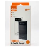 ⁦باور بانك سانبين (Sunpin) بقوة 35 واط وشاشة ديجيتال ذكية - شحن سريع فائق التوافق (Super Fast Charging) - ضمان السقا⁩ - الصورة ⁦3⁩