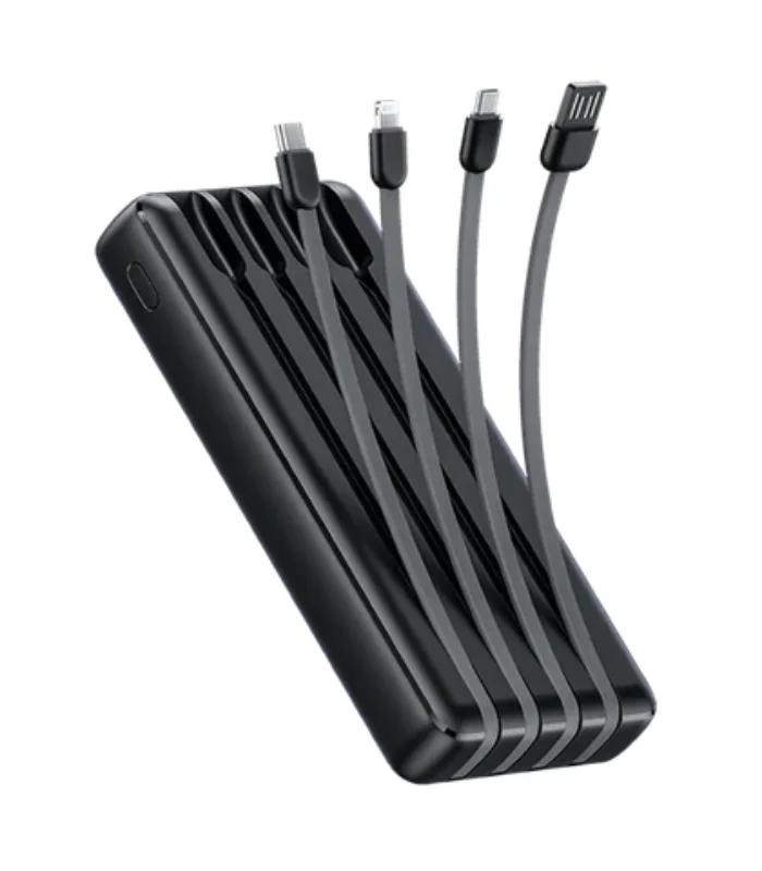 باور بنك امايا amaya apb-p119 شاحن محمول 10000 واير بكابلات مدمجة سعر باور بنك amaya 10000mah أسود باور بنك استاند موبايل ضمان السقا ارخص شاحن سريع محمول للطائرات شراء amaya premium accessories power bank باور بنك تايب سي وايفون مدمج امايا