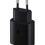شاحن سامسونج 25 واط، ادبتور سامسونج اصلي، Samsung 25W PD Adapter، راس شاحن سامسونج اسود، شاحن سامسونج سريع تايب سي، Al Sakka Store، شاحن سامسونج ضمان السقا.