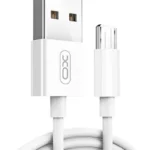 كابل XO ميكرو، وصلة XO Micro USB، سلك شاحن اندرويد عادي، كابل XO ابيض اصلي، XO USB to Micro Cable، Al Sakka Store، كابل اكس او ضمان السقا.