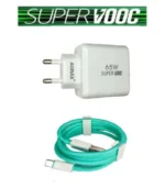 في السقا ستور، بنقدملك طقم الشحن السوبر سريع من AORAX، بقوة 65 وات ودعم تقنية SUPER VOOC، يضم الشاحن وكابل تايب سي، عشان تشحن جهازك بأقصى سرعة من غير ما تستنى كتير.