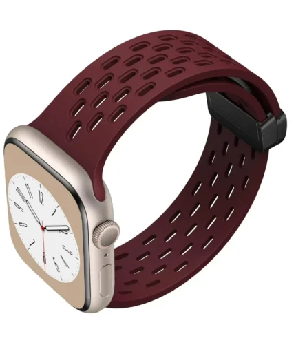 استيك ساعة سيليكون مخرم apple watch ultra سعر magnetic sport strap 49mm في مصر اسورة ساعة ذكية رياضي مخرم كحلي محلات السقا ارخص استيك ساعة ابل الترا مغناطيس ضمان السقا شراء breathable magnetic watch strap online إكسسوارات ساعات ذكية وموبايل محلات السقا قطع غيار ومستلزمات apple watch ultra محلات السقا للالكترونيات