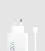 شاحن شاومي 120 واط، ادبتور شاومي اصلي، Xiaomi 120W Charger، شاحن شاومي هايبر تشارج, راس شاحن سريع 120W، Al Sakka Store، شاحن شاومي بدون كابل ضمان السقا.