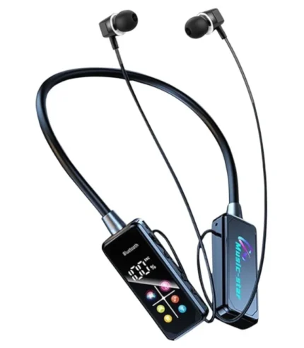 سماعة رقبة u60i بشاشة سماعة حول الرقبة جيمنج بدون تأخير سعر سماعة u60i neckband بطارية 30 ساعة سماعة رقبة ميموري وشاشة ديجيتال ضمان السقا ارخص سماعة رياضية 0.06s low latency شراء wireless headphones u60i flexible سماعة رقبة مغناطيس صوت ستيريو عالي الجودة
