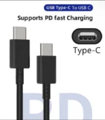 ⁦شاحن سيارة سامسونج سريع بقوة 25W طقم متكامل (شاحن ولاعة + كابل تايب سي لتايب سي) يدعم PD - مع ضمان السقا⁩ - الصورة ⁦4⁩