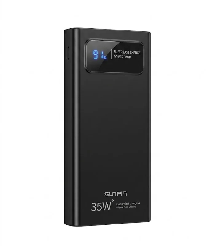 باور بانك سانبين 35 واط اصلي سعر sunpin super fast charge power bank في مصر شاحن محمول سانبين شاشة ديجيتال محلات السقا ارخص باور بانك 35 وات في مصر ضمان السقا شراء sunpin adaptive quick charging power bank online إكسسوارات موبايل وبنوك طاقة أصلية محلات السقا للالكترونيات قطع غيار وشواحن أصلية معتمدة محلات السقا