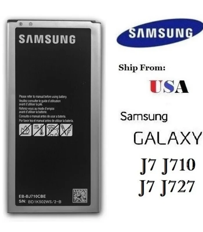 بطارية سامسونج j7 2016 اصلية سعر بطارية samsung eb-bj710cbe بطارية سامسونج j710 ضد الانتفاخ ضمان السقا ارخص بطارية سامسونج j727 sky pro شراء samsung galaxy j7 battery original قطع غيار وبطاريات هواتف سامسونج اطلبها الان السقا بطاريات سامسونج جالاكسي الأصلية محلات السقا للإلكترونيات