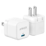شاحن انكر 20 واط، Anker PowerPort III Cube، شاحن ايفون 16 سريع، راس شاحن انكر فيشة قابلة للطي، Anker A2149، شاحن انكر اصلي ضمان السقا، Al Sakka Store [cite: ].