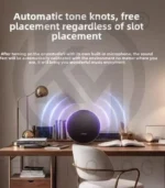 ⁦صب بلوتوث محمول KM Technology بقوة 7W (جديد زيرو) - تصميم قماش فخم ومنفذ Type-C وبطارية 1200mAh - ضمان السقا⁩ - الصورة ⁦6⁩