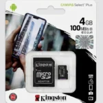 كارت ميموري كينجستون 4 جيجا اصلي سعر كارت ذاكرة kingston 4gb canvas select plus كارت ميموري 100mb/s ضمان السقا ارخص كارت ميموري كينجستون بالادابتر في مصر شراء kingston 4gb micro sd card original online قطع غيار ووسائط تخزين كينجستون محلات السقا إكسسوارات موبايل وكروت ذاكرة أصلية محلات السقا للالكترونيات
