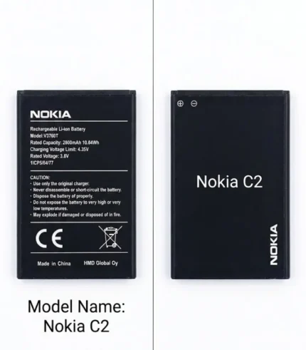 بطارية نوكيا c2 اصلية v3760t سعر بطارية nokia c2 2800mah بطارية نوكيا سي 2 ضد الانتفاخ ضمان السقا ارخص بطارية نوكيا ذكية في مصر شراء nokia c2 battery original online قطع غيار وبطاريات هواتف نوكيا محلات السقا بطاريات نوكيا الأصلية 3.8v محلات السقا للالكترونيات
