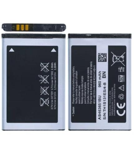 بطارية سامسونج c6112 اصلية سعر بطارية samsung c6112 duos بطارية سامسونج ab463651bu لـ 6112 ارخص بطارية سامسونج زراير وسلايدر ضمان السقا شراء samsung c6112 battery original online قطع غيار وبطاريات هواتف سامسونج القديمة محلات السقا بطاريات سامسونج الأصلية 960mah محلات السقا للالكترونيات