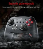 ⁦ONIKUMA C1 Bluetooth RGB Gaming Controller Gamepad (Android, iOS, PC, Nintendo, Black) - يد تحكم ألعاب لاسلكية أونيكوما سي 1 (أسود)⁩ - الصورة ⁦4⁩