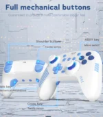⁦ONIKUMA C1 Bluetooth RGB Gaming Controller Gamepad (Android, iOS, PC, Nintendo) - يد تحكم ألعاب لاسلكية أونيكوما سي 1⁩ - الصورة ⁦6⁩