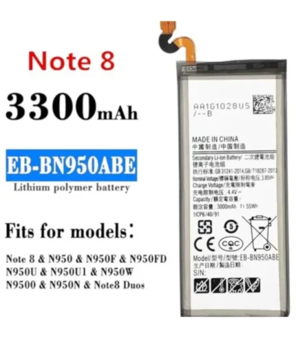 بطارية سامسونج نوت 8 اصلية eb-bn950abe سعر بطارية samsung galaxy note 8 في مصر بطارية موبايل سامسونج eb-bn950abe محلات السقا ارخص بطارية samsung sm-n950f في مصر ضمان السقا شراء original samsung note 8 battery online قطع غيار موبايل ومستلزمات أصلية محلات السقا للالكترونيات مستلزمات صيانة وبطاريات هواتف سامسونج محلات السقا للإلكترونيات