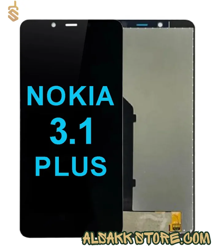 شاشة نوكيا 3.1 بلس اصلية سعر شاشة nokia 3.1 plus في مصر قطع غيار شاشات نوكيا محلات السقا ارخص شاشة موبايل nokia 3.1 plus كاملة ضمان السقا شراء original nokia 3.1 plus lcd screen replacement online قطع غيار موبايل ومستلزمات صيانة أصلية محلات السقا للالكترونيات مستلزمات شاشات واكسسوارات متجر السقا الإلكتروني alsakkastore.com