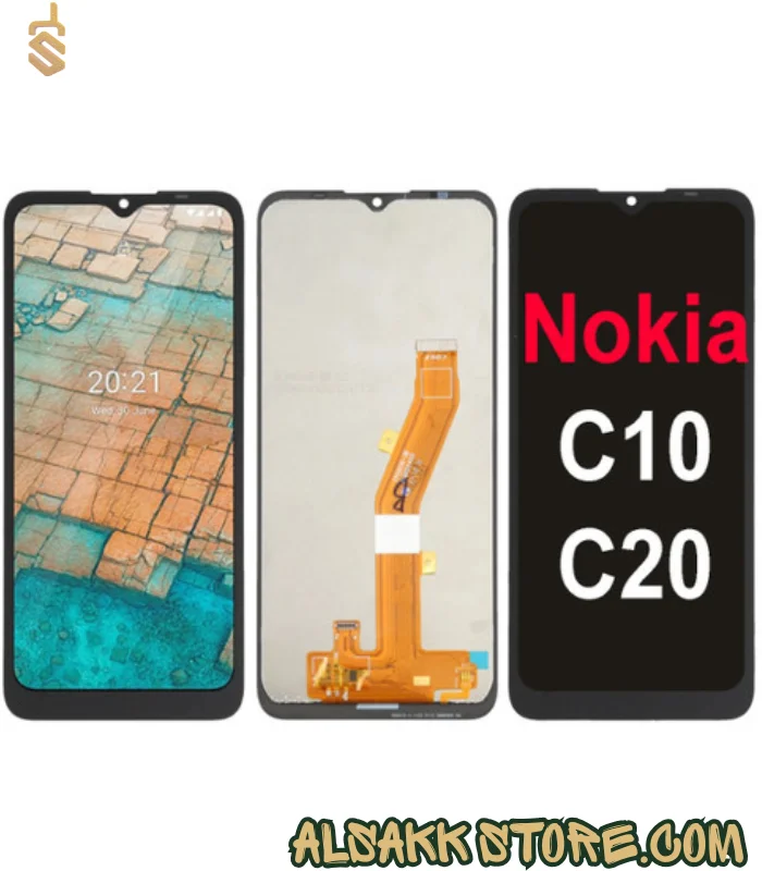 شاشة نوكيا c20 اصلية سعر شاشة nokia c10 في مصر قطع غيار شاشات نوكيا محلات السقا ارخص شاشة موبايل nokia c20 كاملة ضمان السقا شراء original nokia c10 lcd screen replacement online قطع غيار موبايل ومستلزمات صيانة أصلية محلات السقا للالكترونيات مستلزمات شاشات واكسسوارات متجر السقا الإلكتروني alsakkastore.com