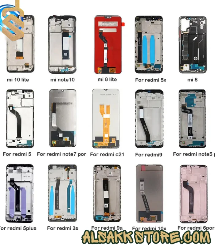 شاشات شاومي وريدمي اصلية قديم وحديث سعر شاشة redmi note 7 pro redmi 9a mi 10 lite في مصر قطع غيار شاشات xiaomi جميع الموديلات محلات السقا ارخص شاشة موبايل redmi note 5 mi 8 كاملة ضمان السقا شراء original xiaomi redmi display lcd screen replacement online قطع غيار موبايل ومستلزمات صيانة أصلية محلات السقا للالكترونيات مستلزمات شاشات واكسسوارات متجر السقا الإلكتروني alsakkastore.com
