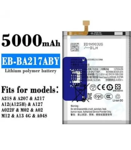بطارية سامسونج a21s اصلية eb-ba217aby سعر بطارية samsung galaxy a12 في مصر بطارية موبايل سامسونج eb-ba217aby محلات السقا ارخص بطارية samsung a13 في مصر ضمان السقا شراء original samsung eb-ba217aby battery online قطع غيار موبايل ومستلزمات أصلية محلات السقا للالكترونيات مستلزمات صيانة وبطاريات هواتف سامسونج محلات السقا للإلكترونيات