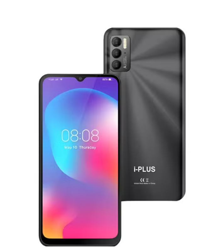 شاشة iPlus NU-65 LCD تعويضية مع التاتش والفلاتة الأصلية