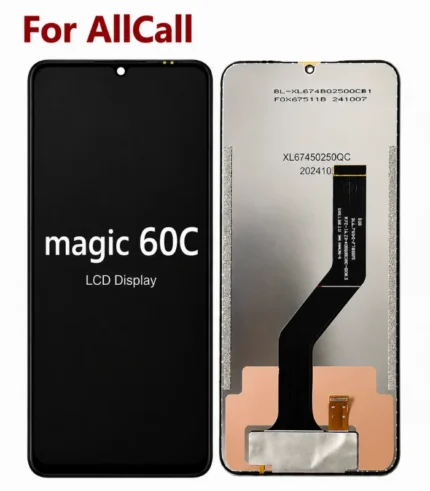 : شاشة AllCall Magic 60C LCD تعويضية مع التاتش والفلاتة الأصلية