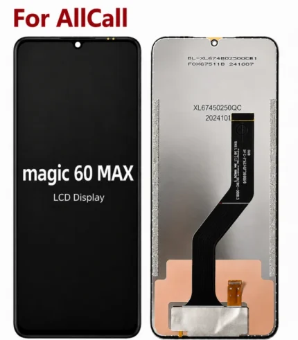 شاشة AllCall Magic 60 Max LCD تعويضية مع التاتش والفلاتة الأصلية