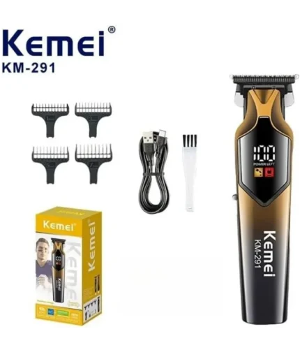 Kemei KM-291 Professional Hair Clipper ماكينة حلاقة احترافية