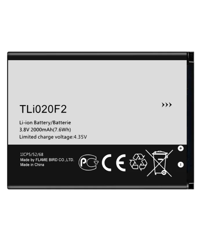 بطارية TLi020F1 TLi020F2 لهاتف Alcatel Raven A574BL