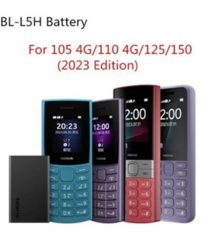 BL-L5H Battery 1450mAh for Nokia phones