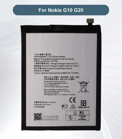 Nokia WT340 Battery 5050mAh G10 G20 X20