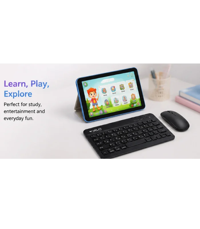 S Color S25 Ultra Tablet with wireless keyboard mouse and accessories