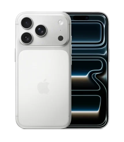 iPhone 17 Pro Max 256GB Silver front and back