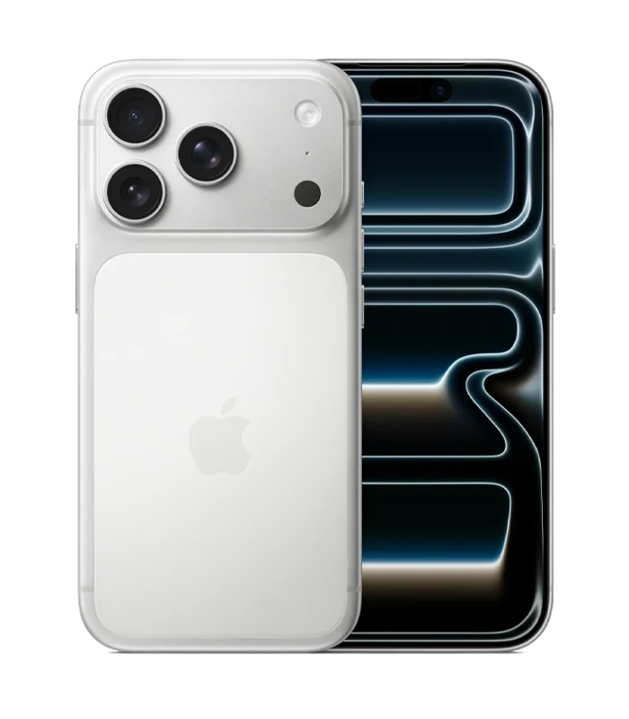 iPhone 17 Pro Max 256GB Silver front and back