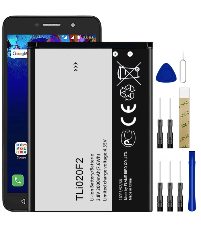 Alcatel Pop C7بطارية TLi020F1 TLi020F2 لهاتف Alcatel Raven A574BL