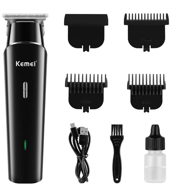 Kemei KM-1115 Mini Hair Clipper ماكينة حلاقة صغيرة بشحن USB