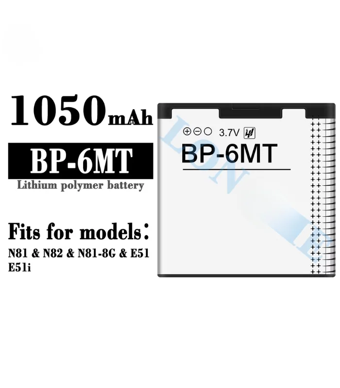 BP-6MT 1050mAh Battery for Nokia