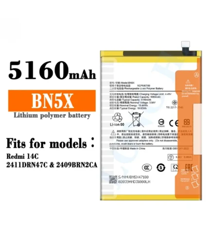 BN5X Battery for Redmi 14C