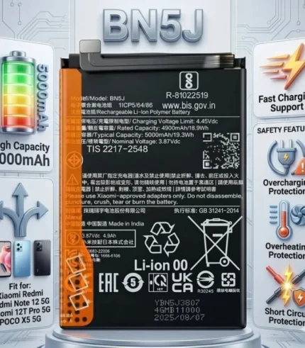BN5J BN5M Battery 5000mAh
